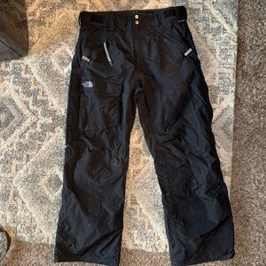 The North Face Mens Black HyVent Snow Pants